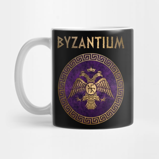 Byzantium Byzantine Empire Symbol of Constantinople by AgemaApparel